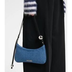 BRAND NEW JACQUEMUS DENIM SUMMER ZIP BAG PURSE NWT AUTHENTIC!